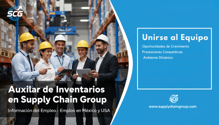 Auxiliar de Inventarios en Supply Chain Group
