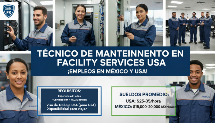 Técnico de Mantenimiento en Facility Services USA