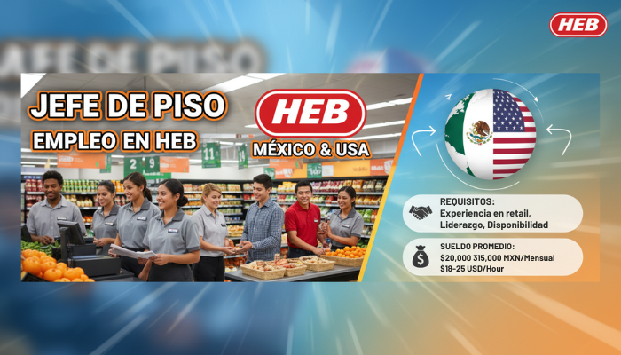 Jefe de Piso en HEB