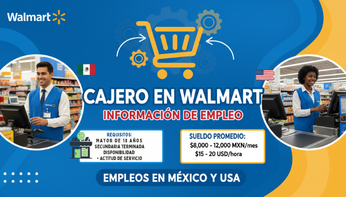 Cajero en Walmart