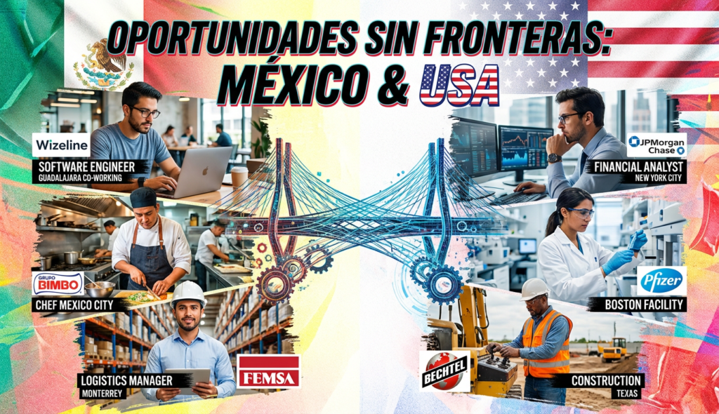 Vacantes de empleo México y USA